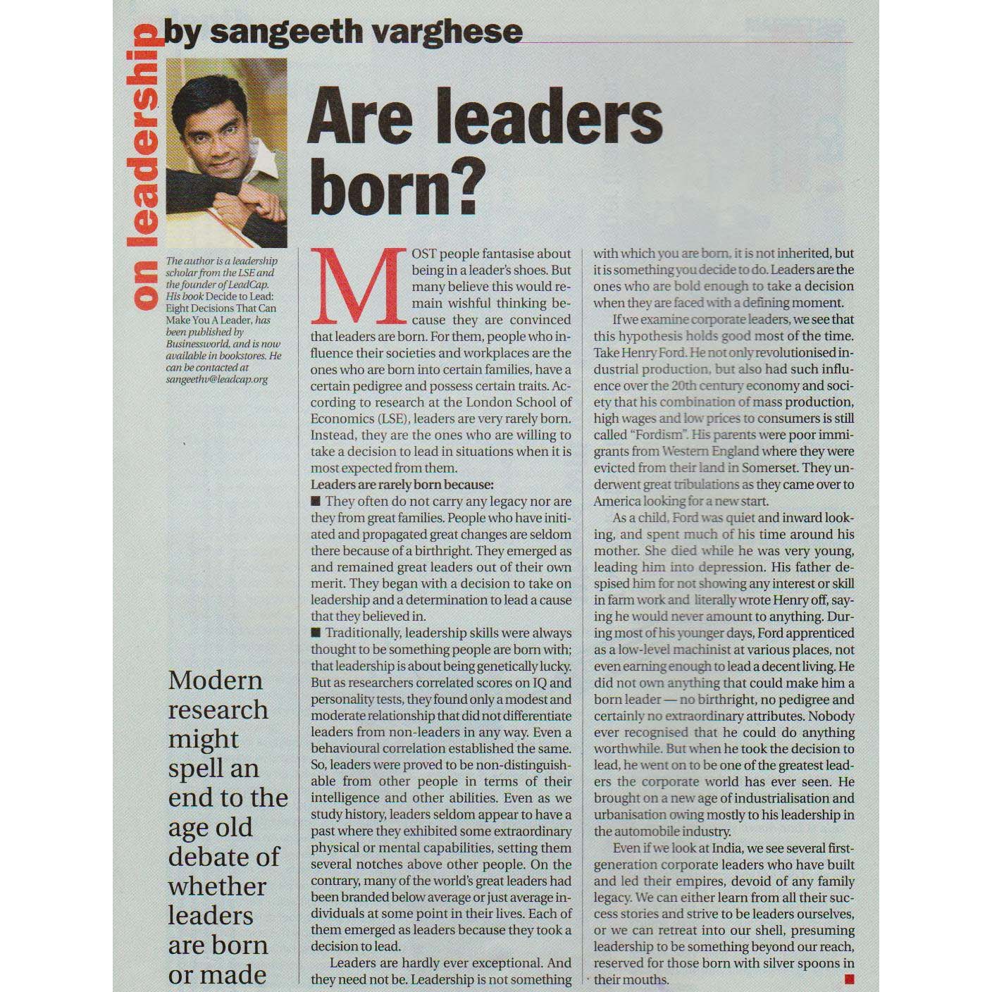 BusinessWorld 23 July 2007