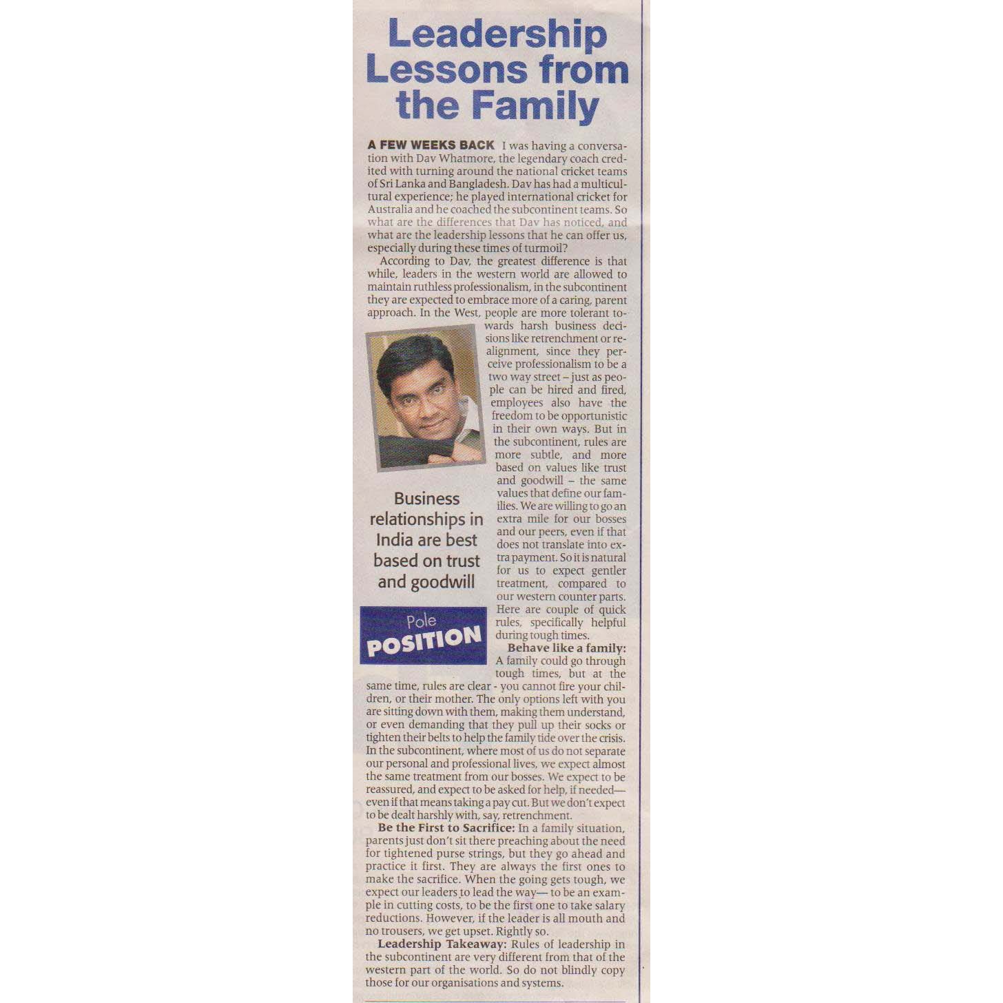 The Economic Times 28 November 2008